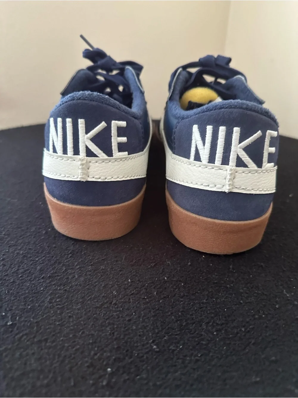 Nike Blazer Low 77 Jumbo WNTR Midnight Navy Gum Rare Size 15